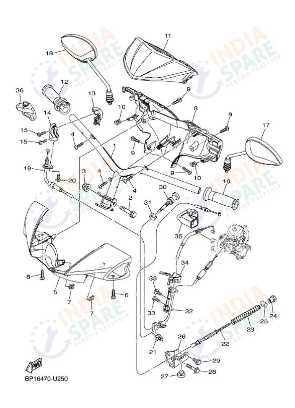 STEERING HANDLE & CABLE